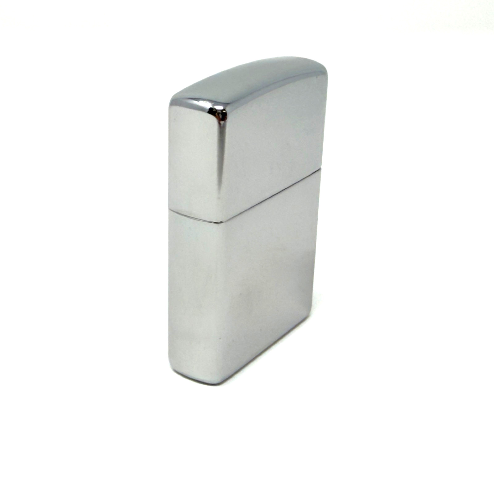 Zippo Classic Windproof Lighter Plain Chrome Made In USA Collectible