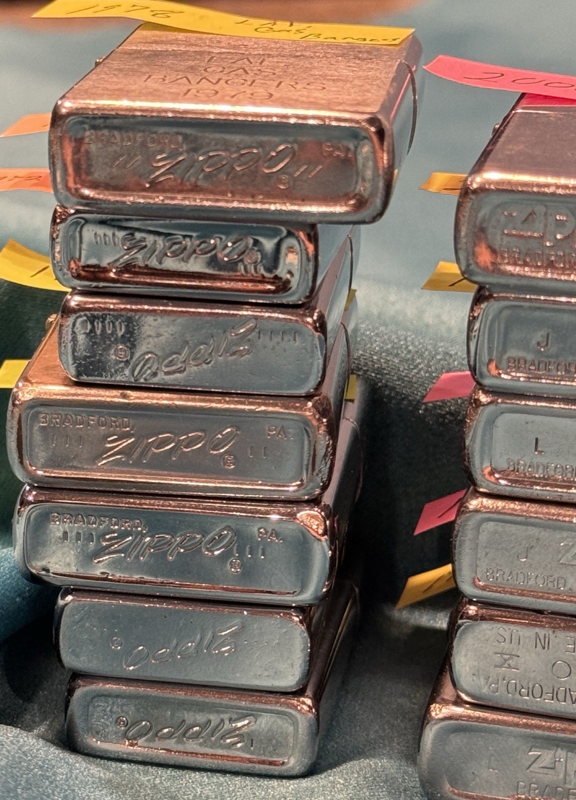 Zippo Lighter Collection Lot Of 45 – NOS Military Advertising Vintage 1950s-2018