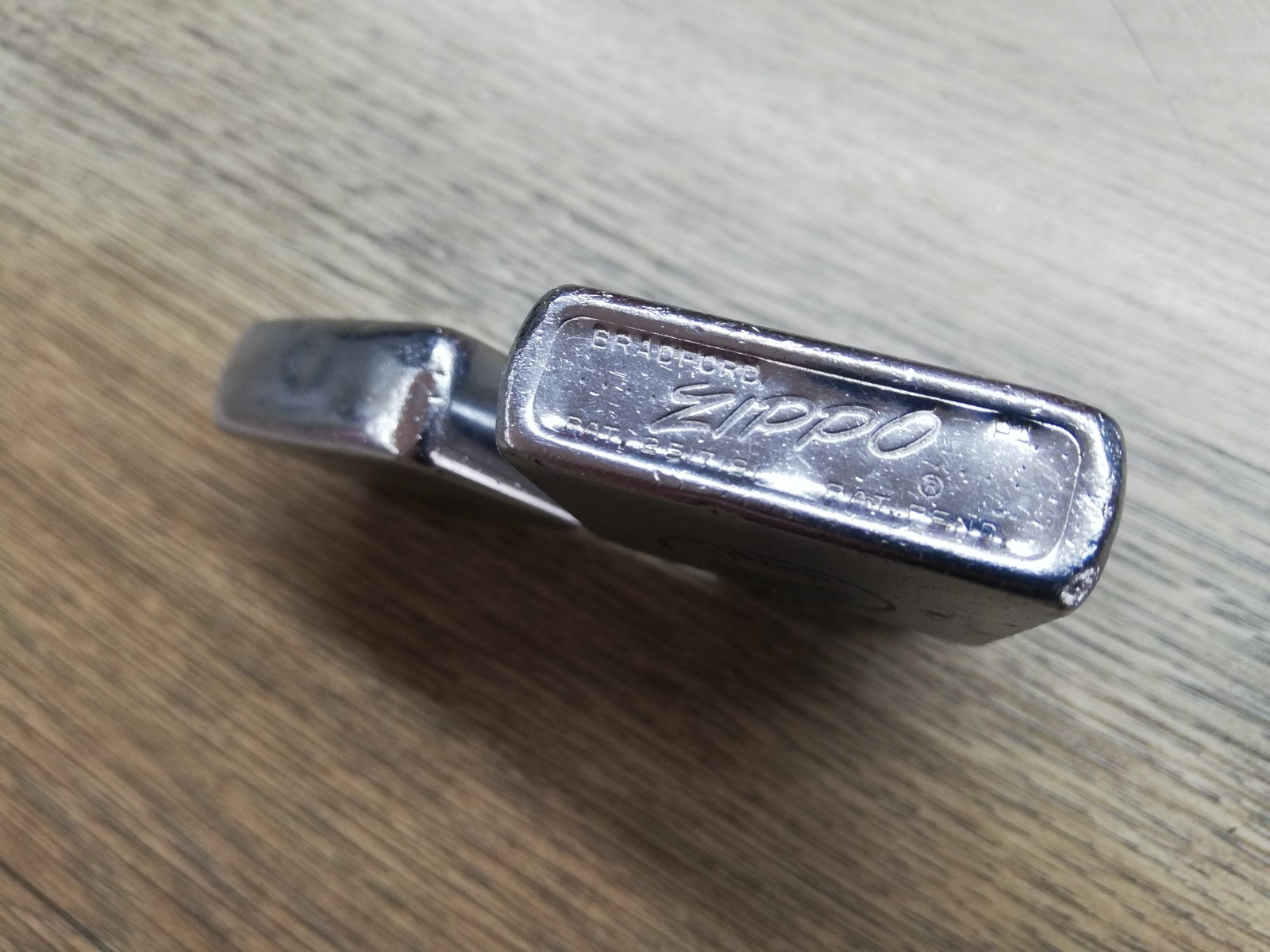 Vtg Rare 1958 Zippo Texaco Logo Caltex Petrol Ofisi Gas Oil PAT.251791 PAT.PEND.