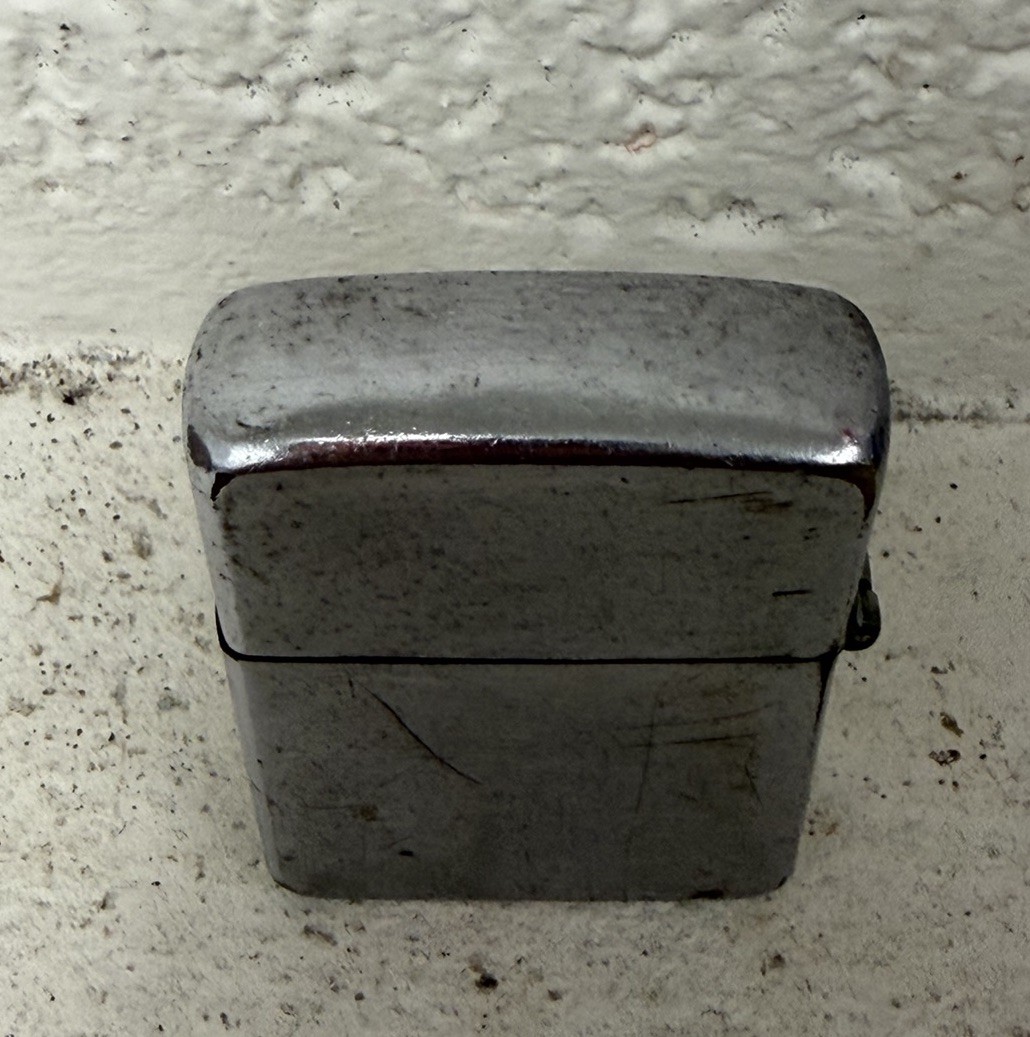 1940’S Advertising General Finance USA ZIPPO LIGHTER 3 BARREL 16 HOLE 2032695