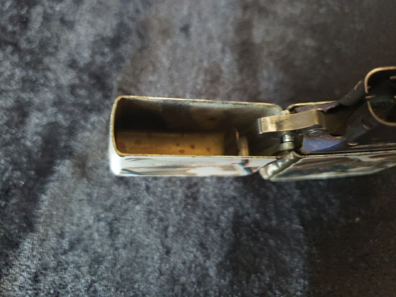 2005 Zippo Lighter Decorated Camo Slightly Used Zippo Collection