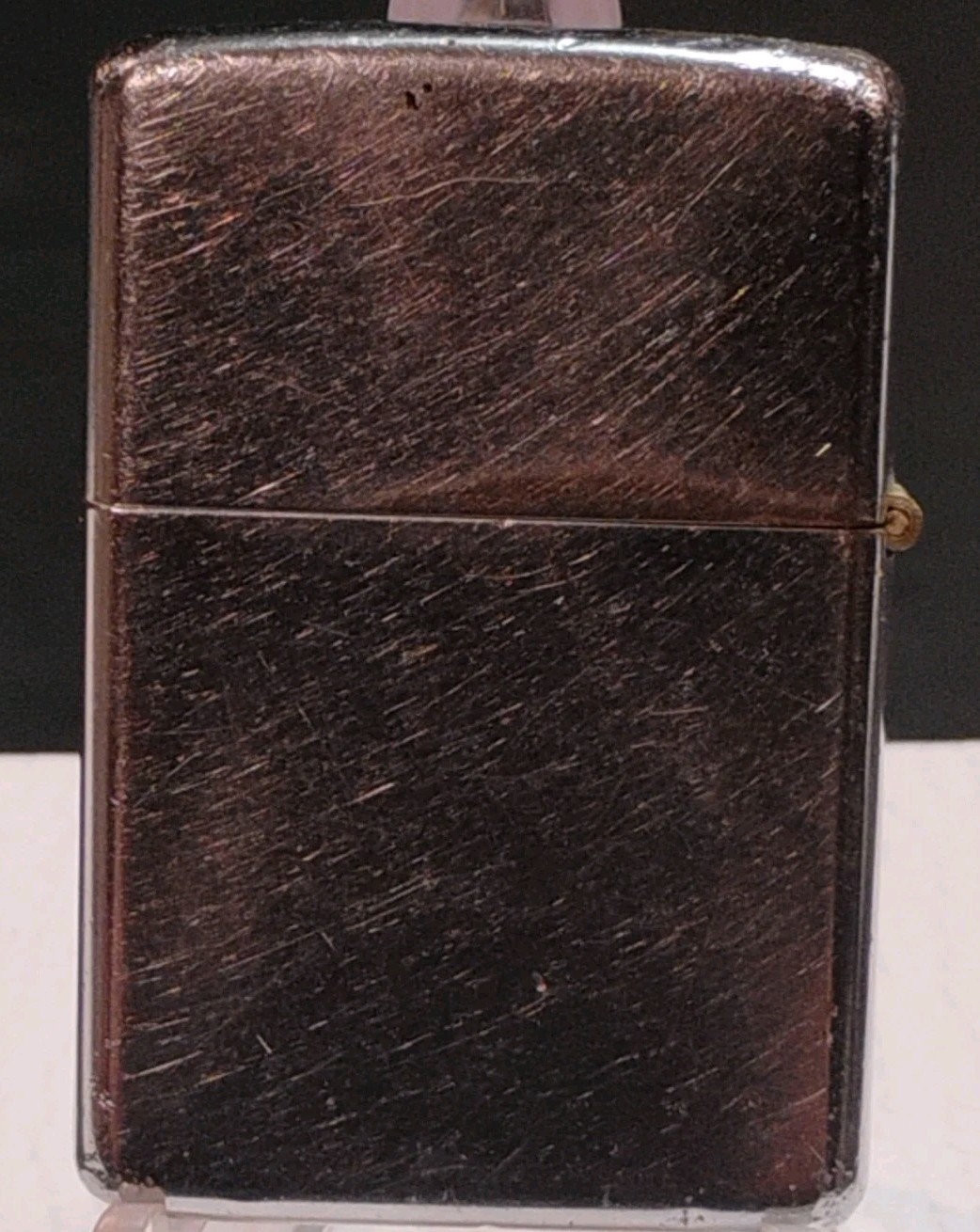 VINTAGE 1958 Zippo – Regular Size – Chrome Finish, No Advertising – Pat. Pending