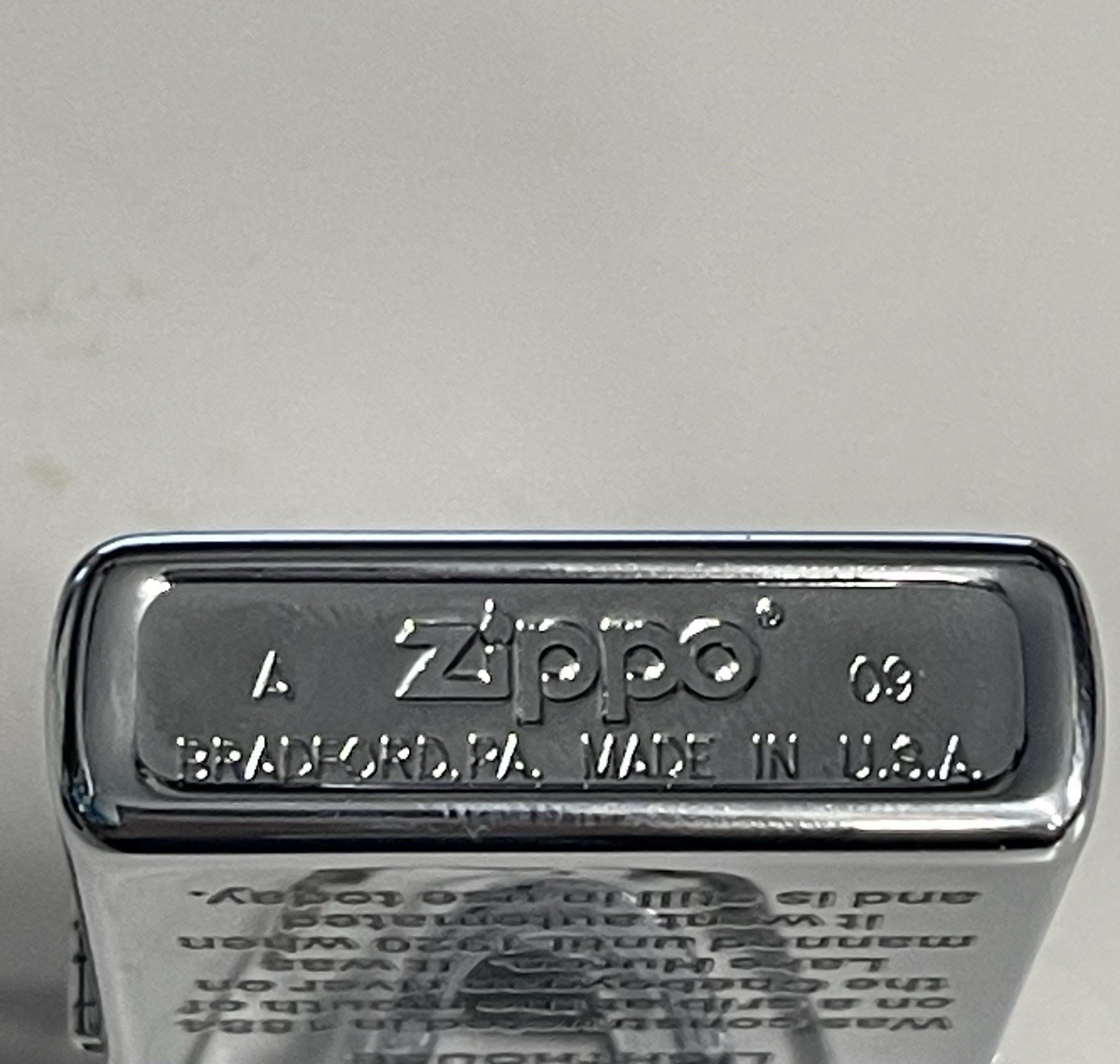 ZIPPO 2009 GREAT LAKES LIGHTER CLUB LIGHTHOUSE 1 LIGHTER UNFIRED IN BOX A797