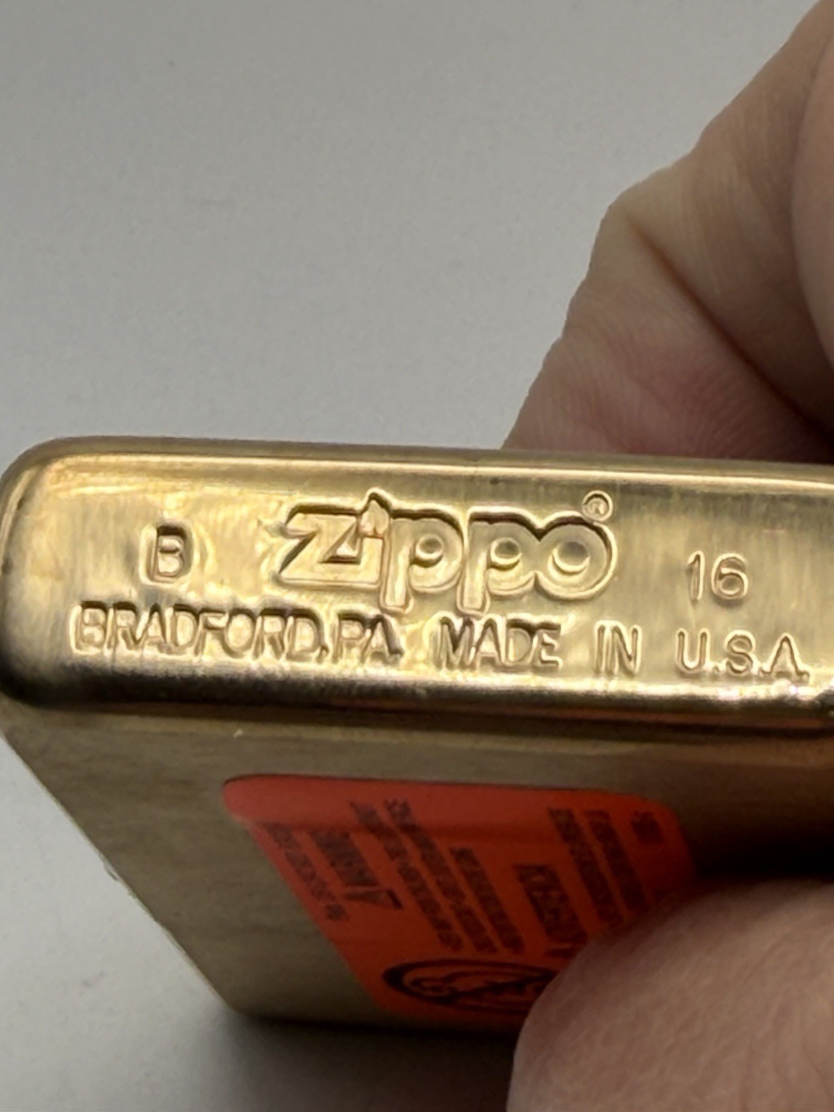 Rare 2016 John Wayne The Duke Hero Of The West Brass Zippo NEW Bradford Exchange