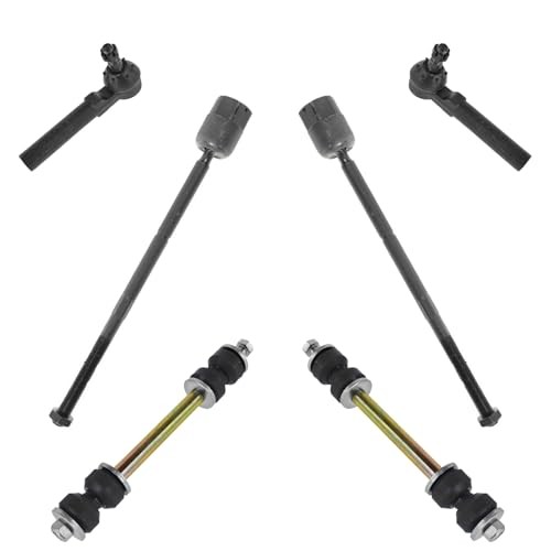 Front Steering & Suspension Kit Sway Bar Stabilizer Link Tie Rod PSA59823
