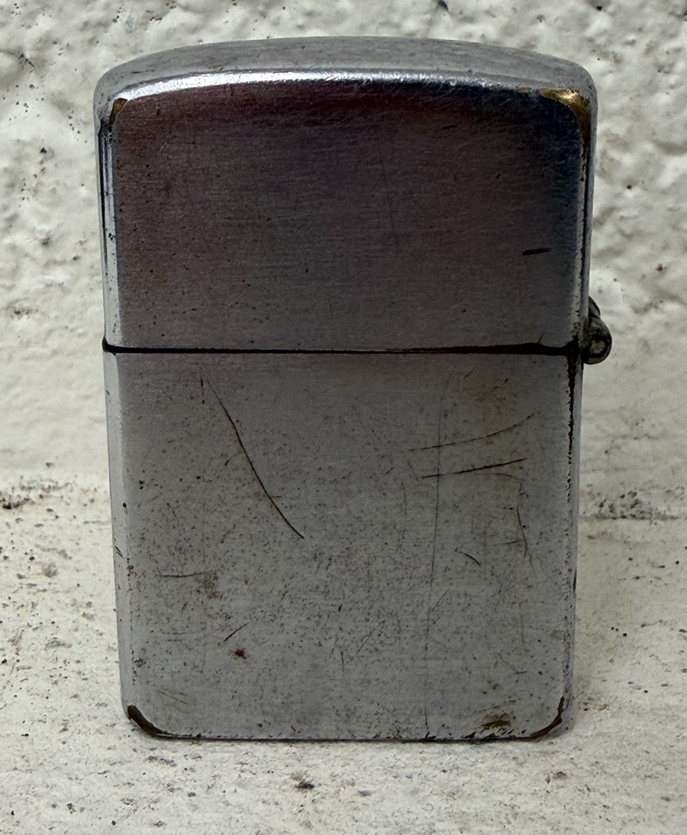 1940’S Advertising General Finance USA ZIPPO LIGHTER 3 BARREL 16 HOLE 2032695
