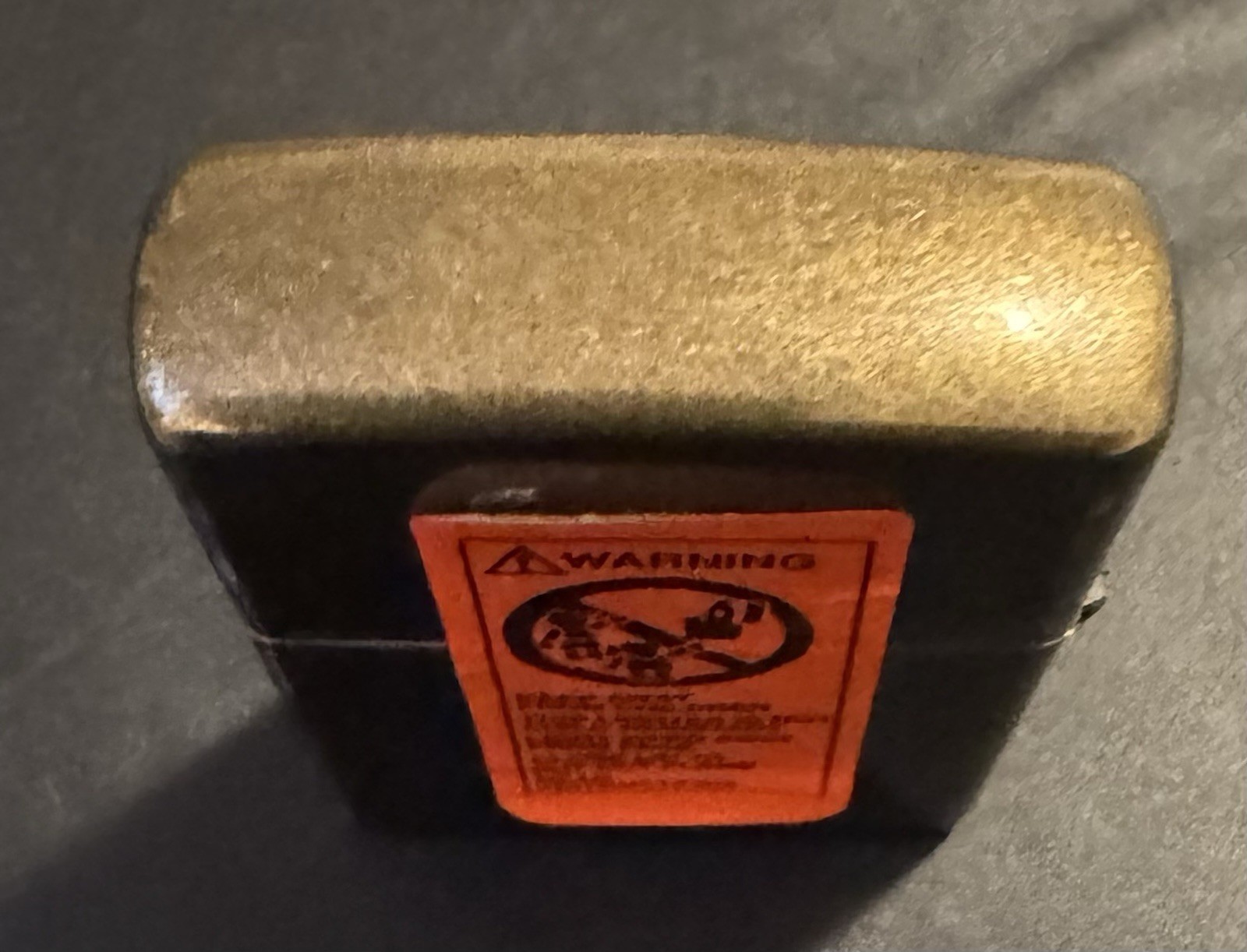 Zippo Antique Brass USS McClusky FFG-41 Military Ship Lighter 1997 XIII