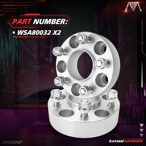 Hubcentric Wheel Spacers [1.5″ THICK, 2 PACK, 5 Lugs] for Ford Pack of 2