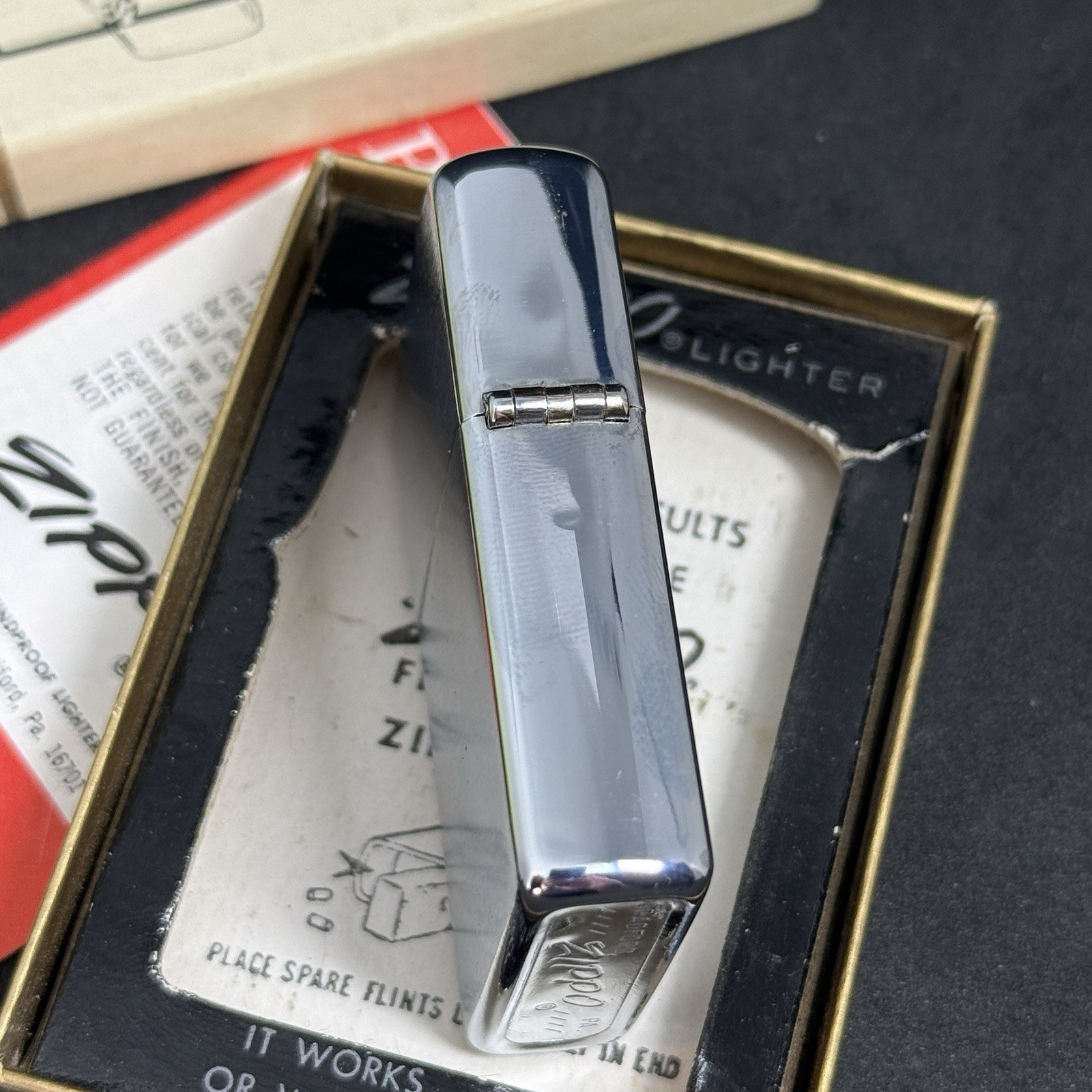 NIB 1974 Zippo / Martin Luther King Jr. MLK / Unfired + Sticker