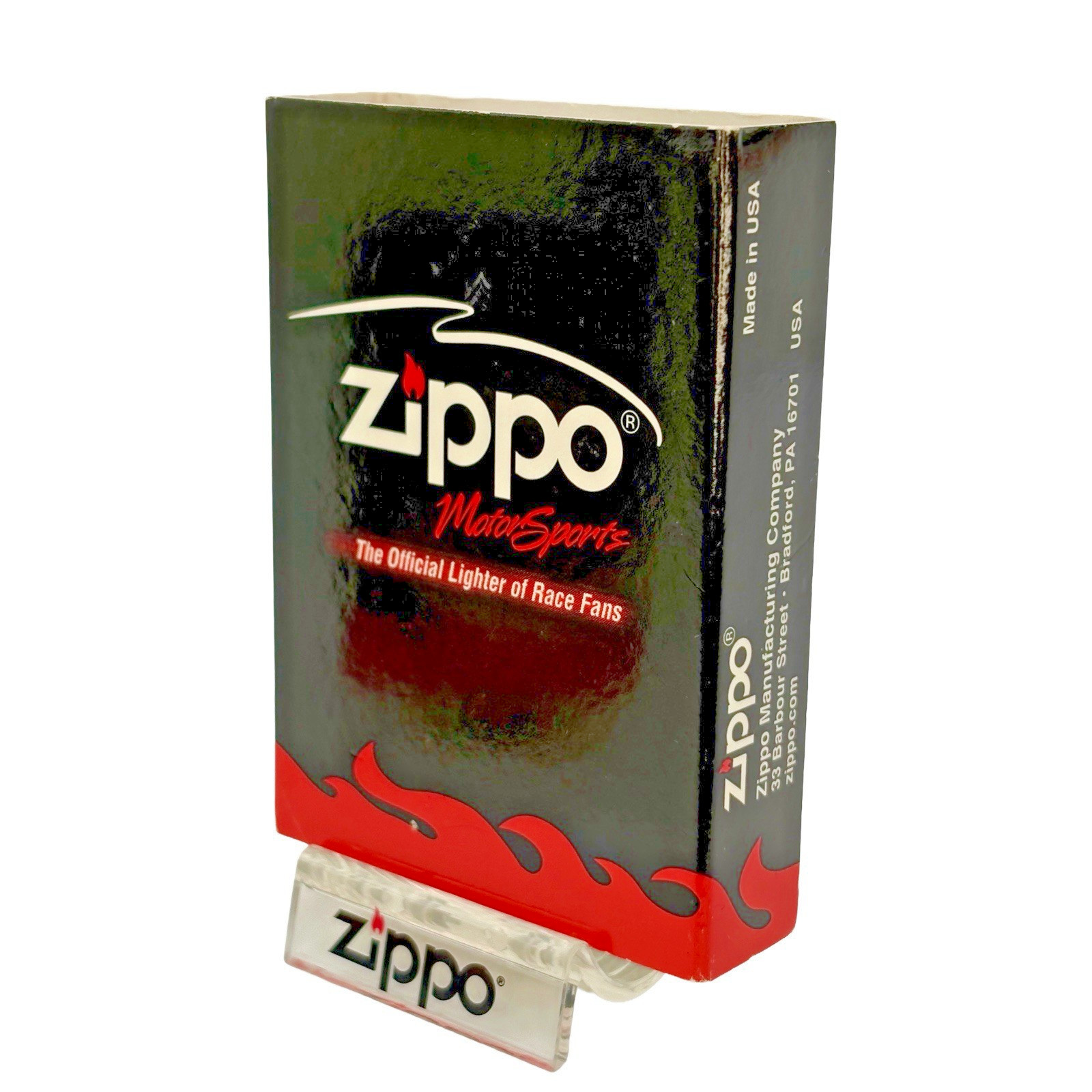 Zippo Allstate 400 Lighter High Polish Chrome NASCAR Cup Series New in Box