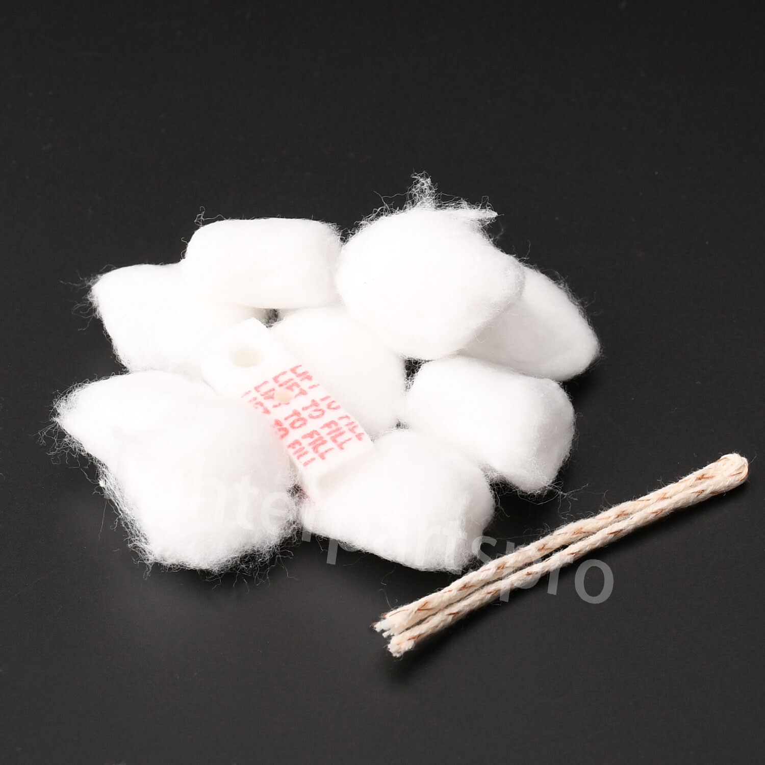 Lot of 10pcs Cotton kits; Felt pad, Wick and cotton For Zippo Lighters