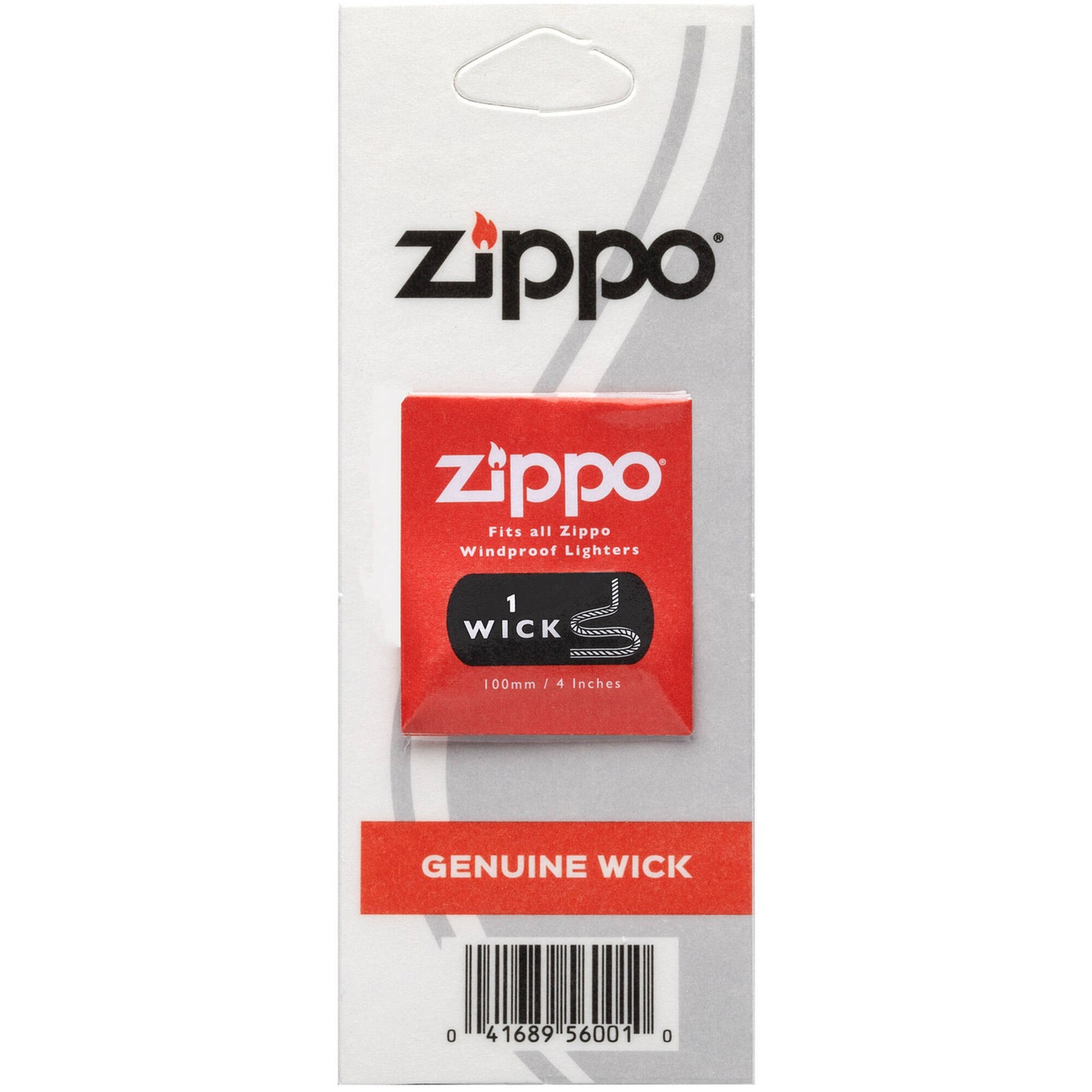 Zippo Wick 4 inch White Genuine Replacement Fits All Windproof Lighters 2425