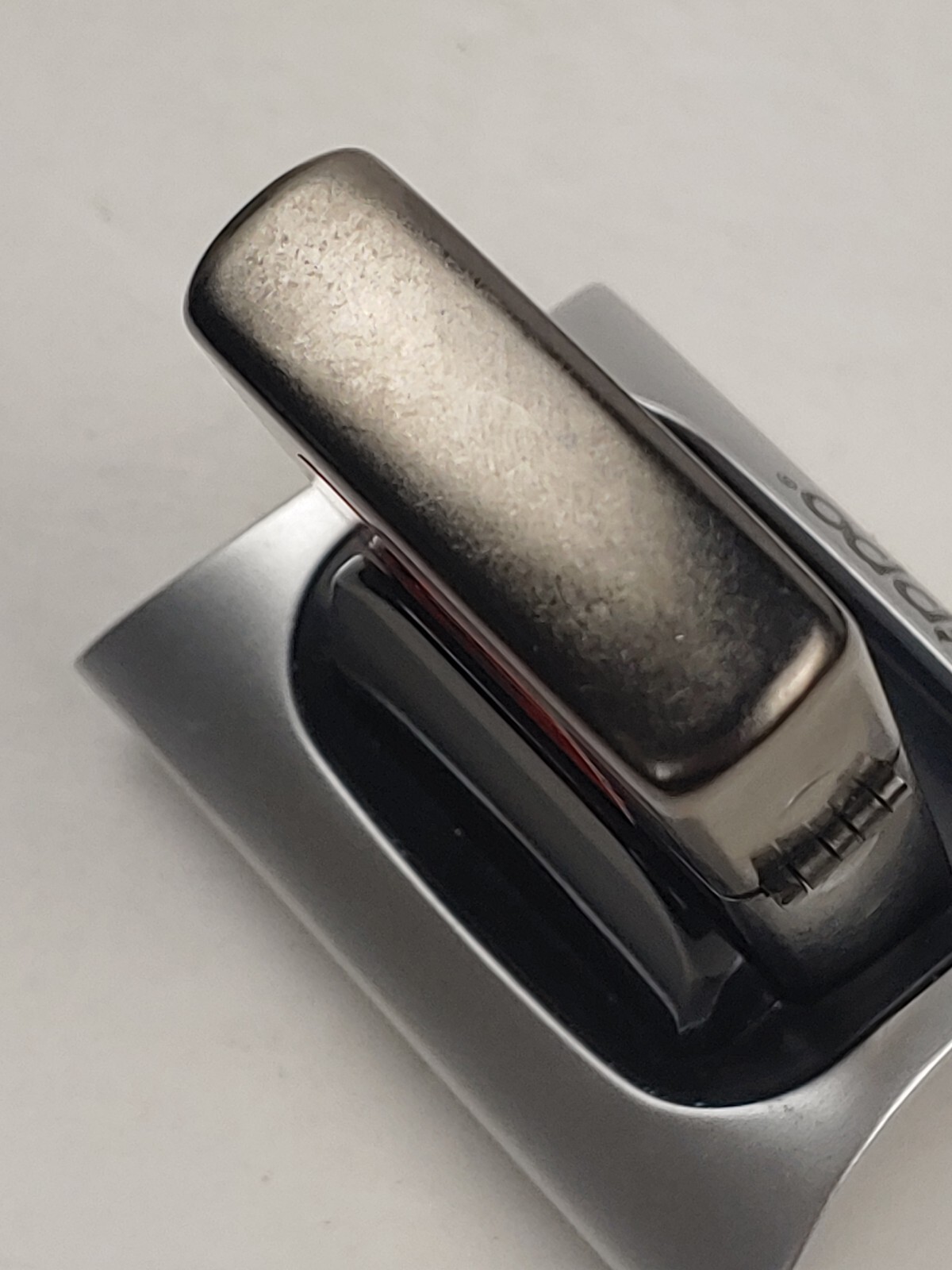Zippo Marlboro Stripe Windproof Lighter w/ Zippo Black Leather Pouch in Gift Box