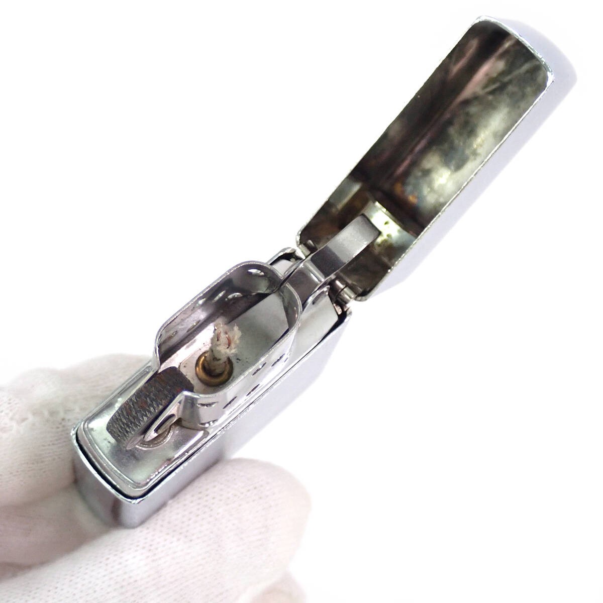 Zippo 1994 VAQ 136 Gauntlets Brushed Finish Collectible Used
