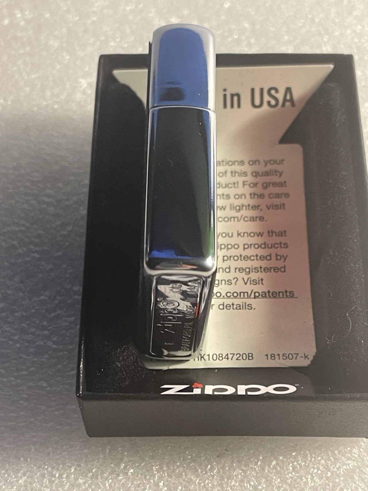 SNAP-ON TOOLS ZIPPO LIGHTER DATE CODED E-06 ORANGE SEAL INTACT RARE NEW IN BOX