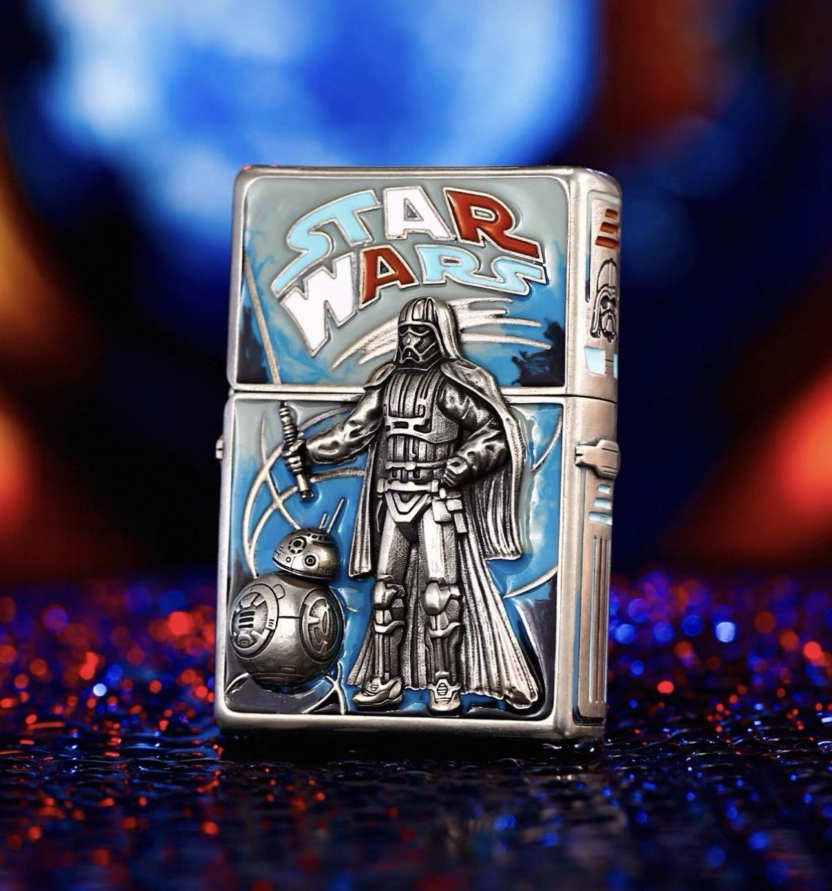 New Zippo oil Lighter star wars with box