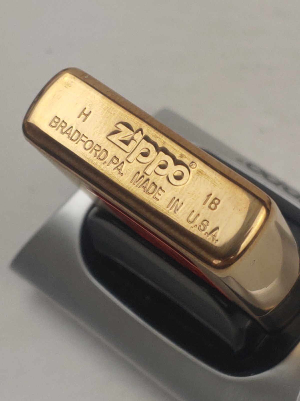 Zippo 29781 MAZZI PIRATE on Brushed BRASS Windproof Lighter – AUG (H) 2018