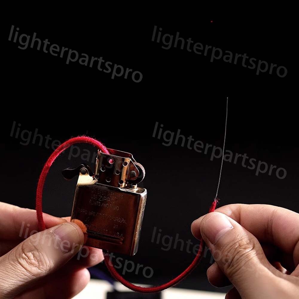 5pcs red cotton core wicks for Zippo lighters Replacement Service Parts