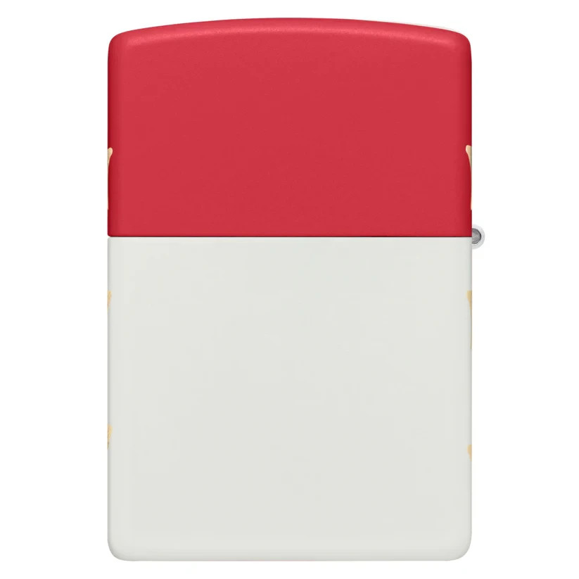 Zippo America 250 Model White/Red Matte Laser Engraved 47295 NOT Limited Edition