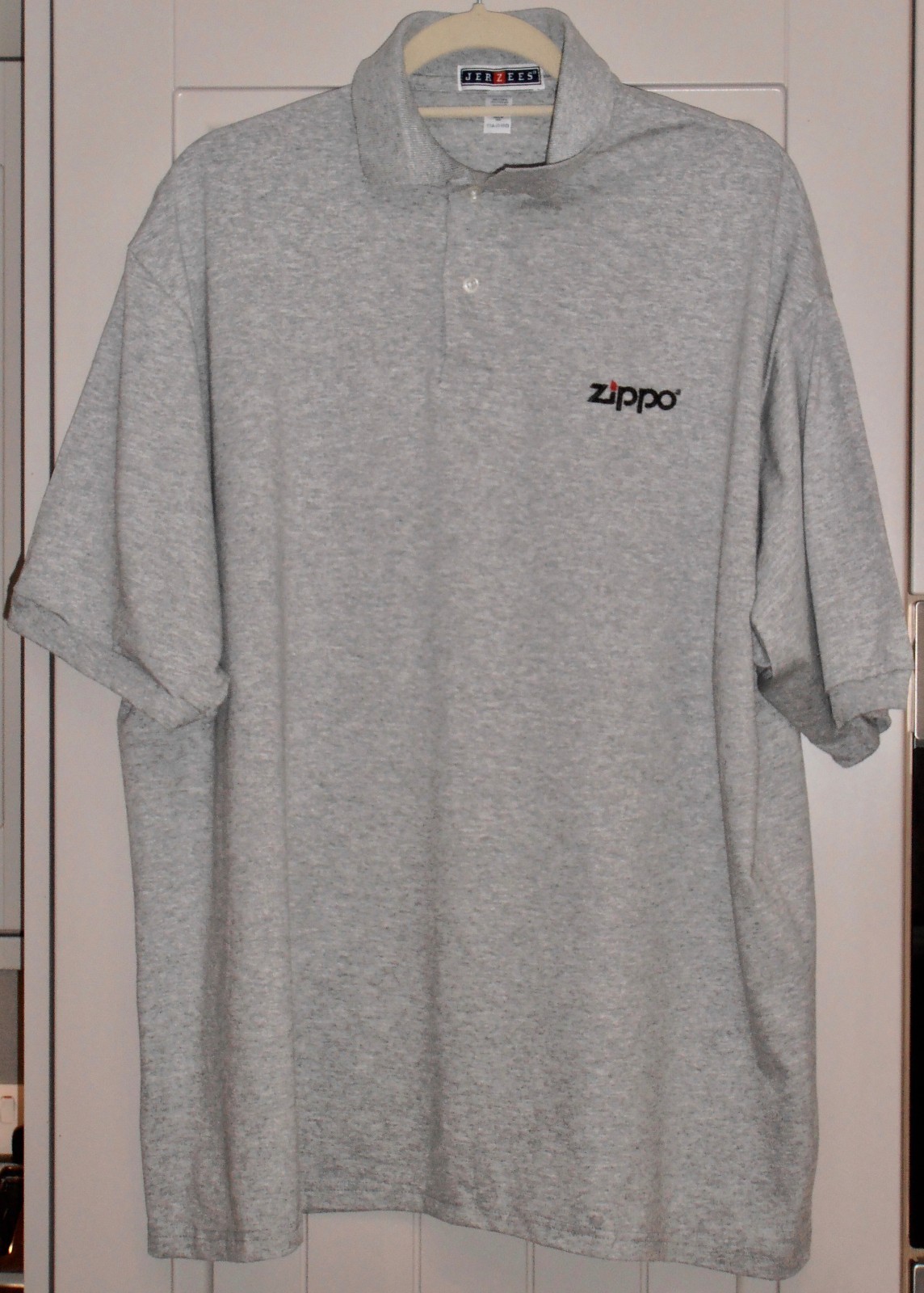 Zippo Grey Polo Shirt Brand New Large or Extra Large