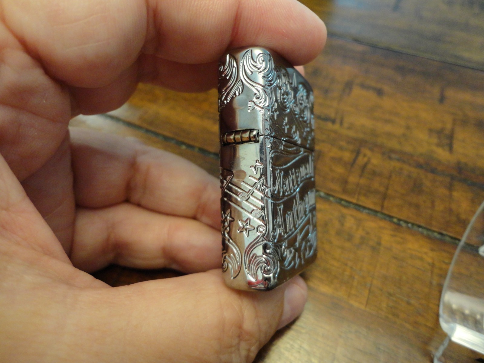 STAR SPANGLED BANNER ARMOR NATIONAL ANTHEM ZIPPO LIGHTER MINT IN BOX 290/1000