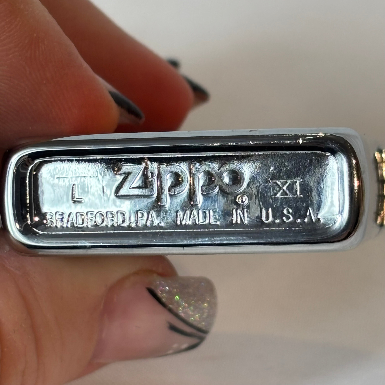 1994 Zippo Lighter Camel Double Sided Logo Sticker Sealed In Tin
