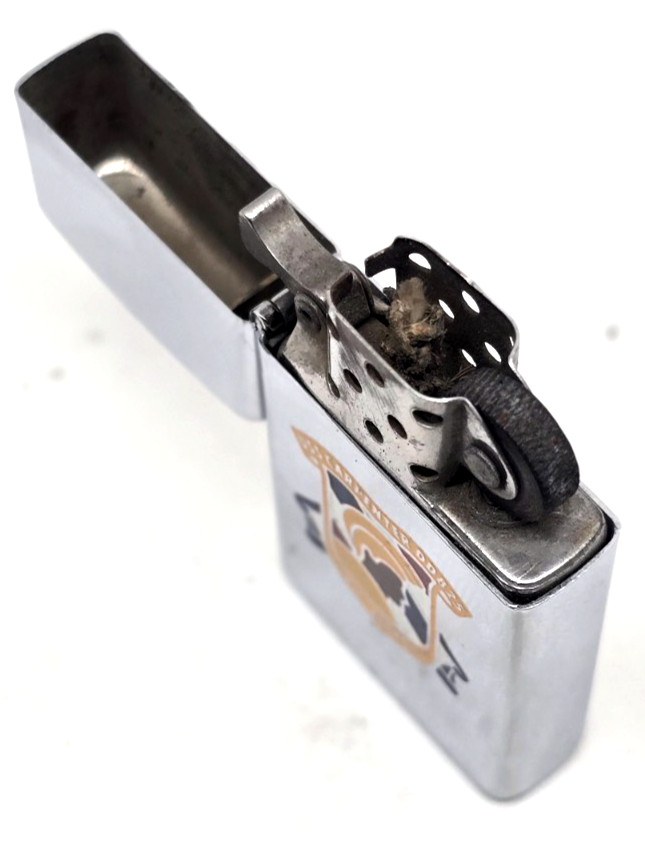 USS Carpenter DD-825 USN Navy Vintage 1958 High Polished Zippo Slim Lighter HTF