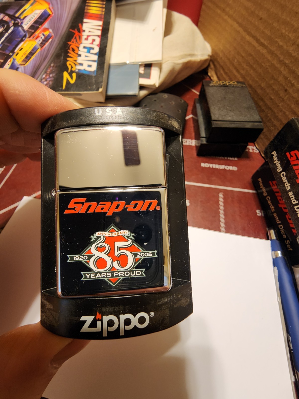 Snap-on Tools Zippo Lighter 85th Anniversary