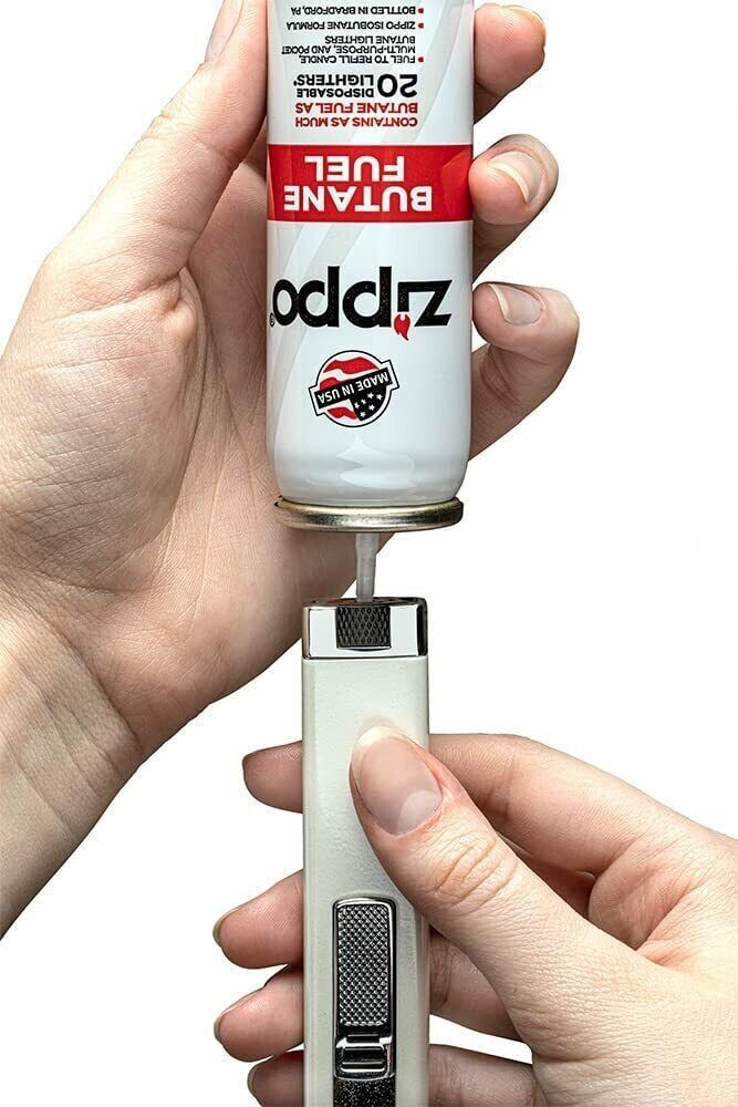 ZIPPO BUTANE FUEL 75 ml Lighter Fluid MADE IN USA PACK OF 5 packaging may vary