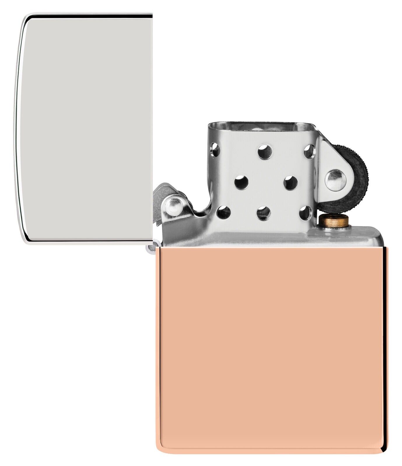 Zippo Limited Edition Bimetal Lighter Sterling Silver & Copper, 48694 New In Box