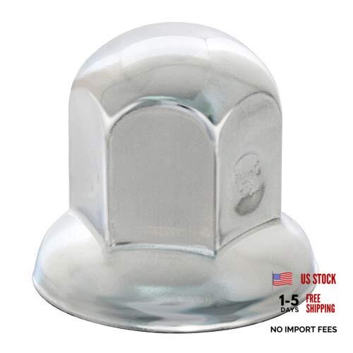 10190SP 1-1/4 X 2 Inches Chrome Standard Nut Cover with Flange, Set of 10