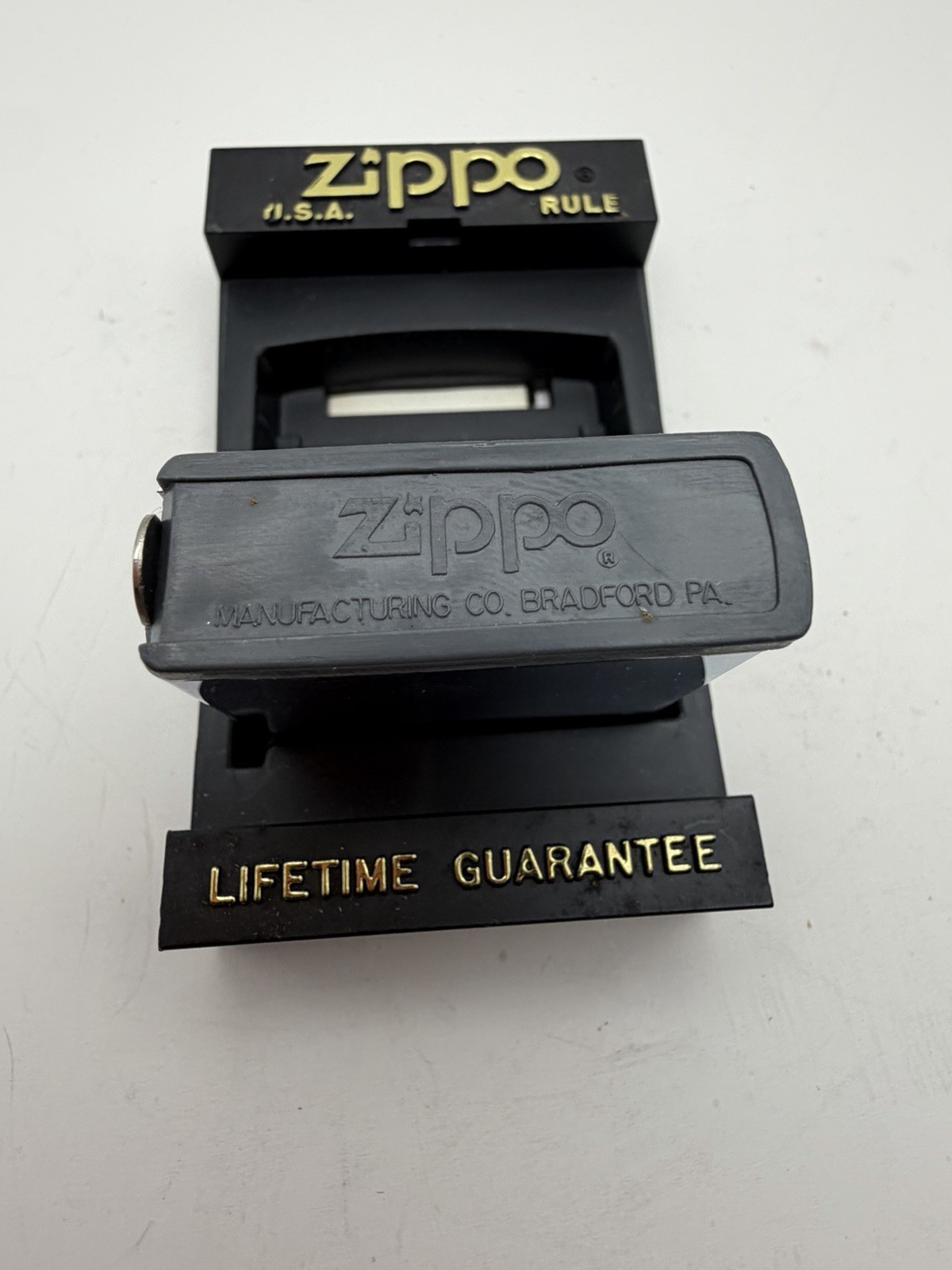 Vintage Woods & Baker Attorney’s Advertising Zippo Rule Tape Measure New B42