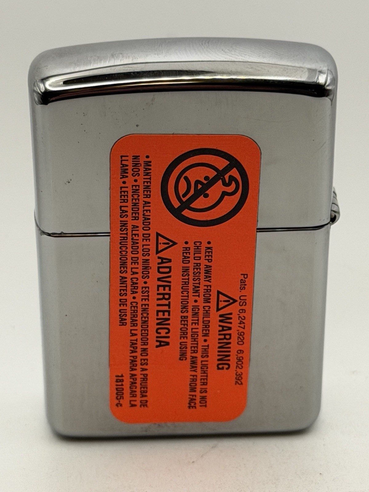 Vintage 2015 Snap-On Tools Red S Logo Deep Carve Chrome Armor Zippo Lighter NEW