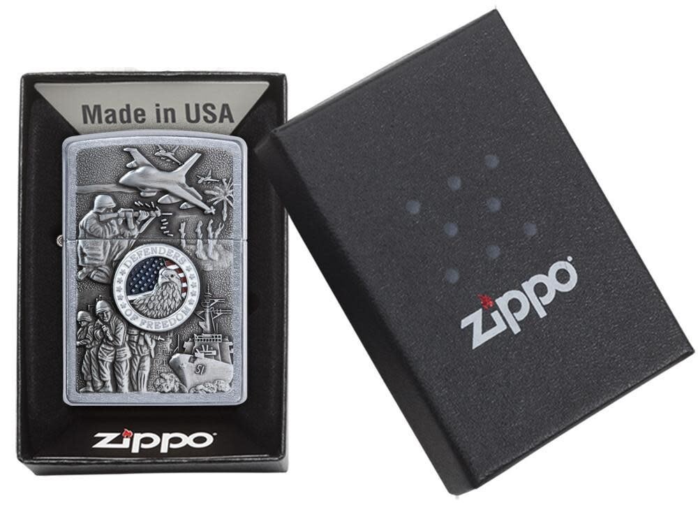 ZIPPO 24457 JOINED FORCES on STREET CHROME Windproof Lighter NEW – SEP (I) 2021