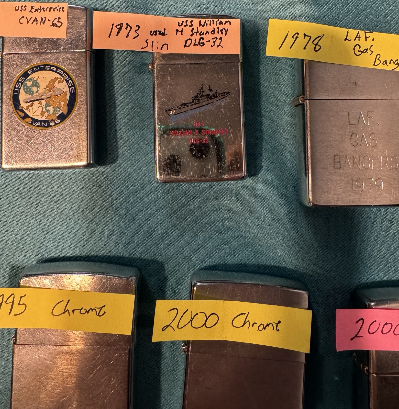 Zippo Lighter Collection Lot Of 45 – NOS Military Advertising Vintage 1950s-2018