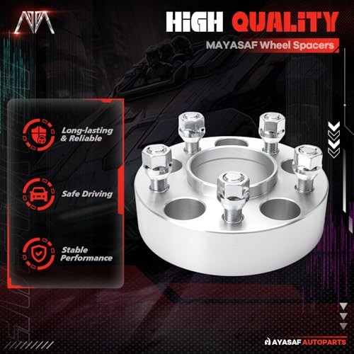 Hubcentric Wheel Spacers [1.5″ THICK, 2 PACK, 5 Lugs] for Ford Pack of 2