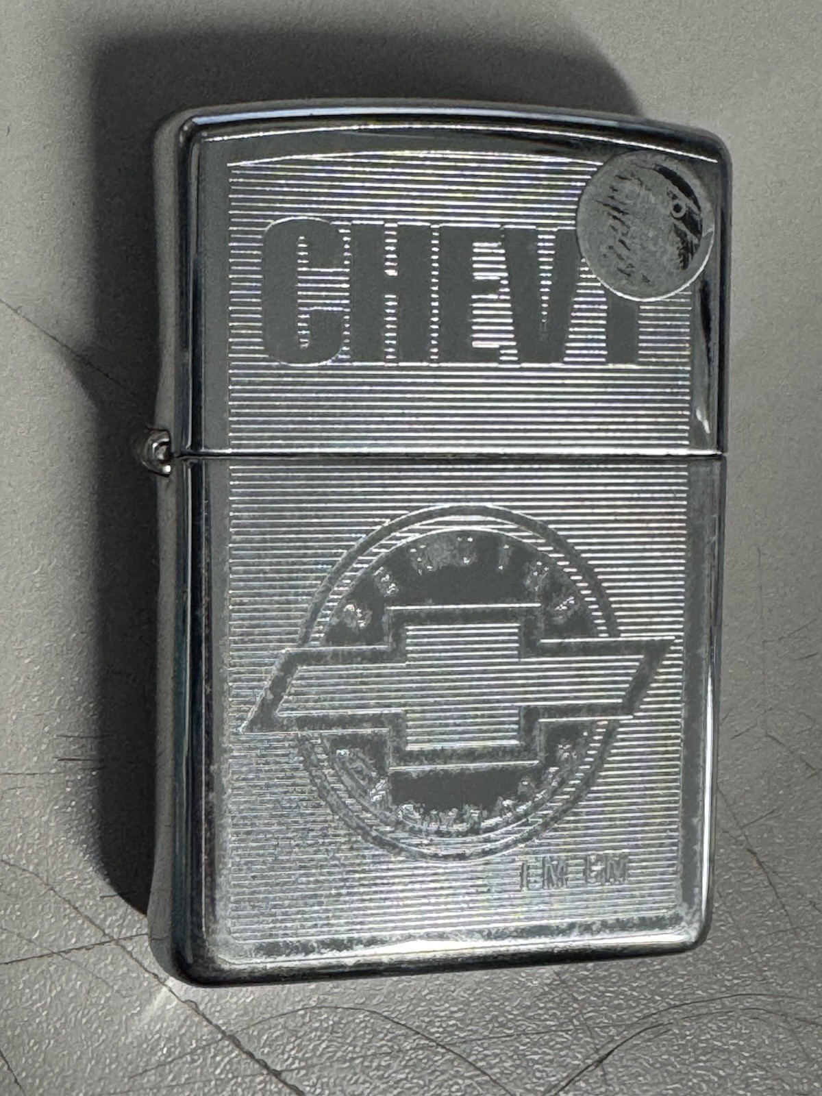 ZIPPO 2003 GENUINE CHEVROLET TM GM POLISHED CHROME LIGHTER SEALED IN BOX G305