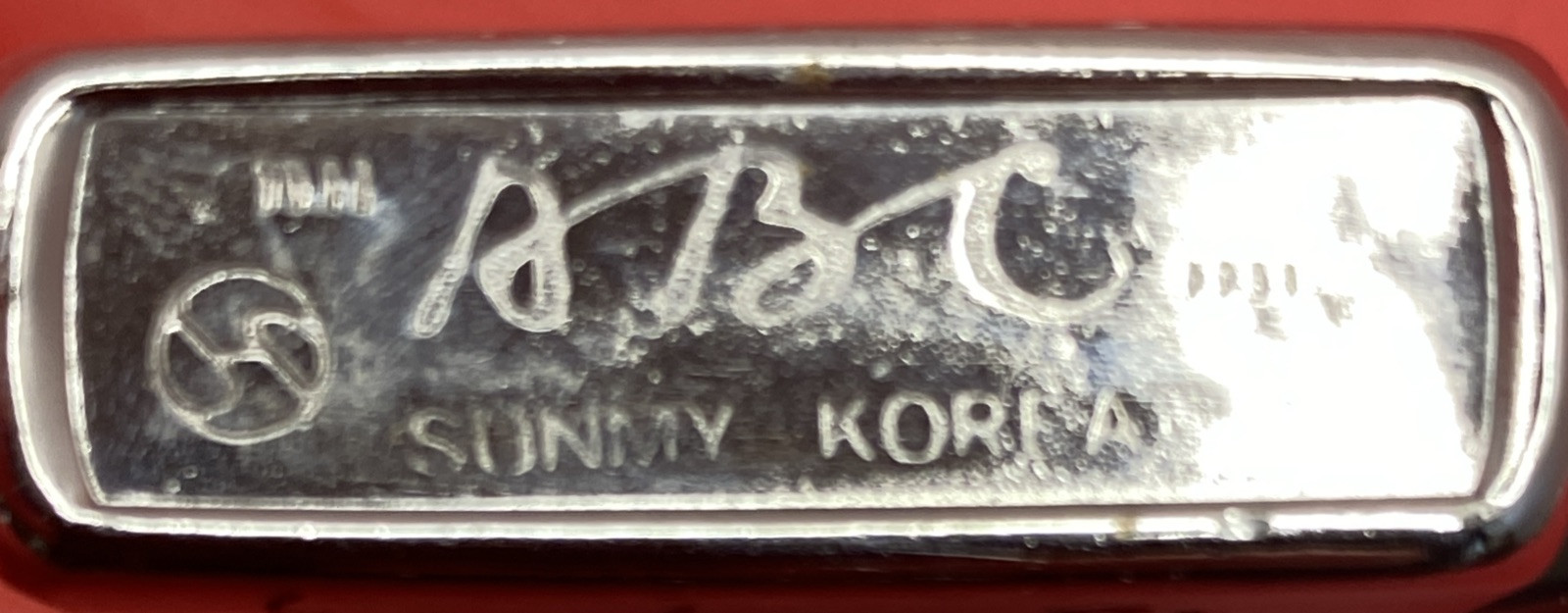 PRESENTATION KOREA SEOUL 1970 ABC Lighters Minister Of National Defense