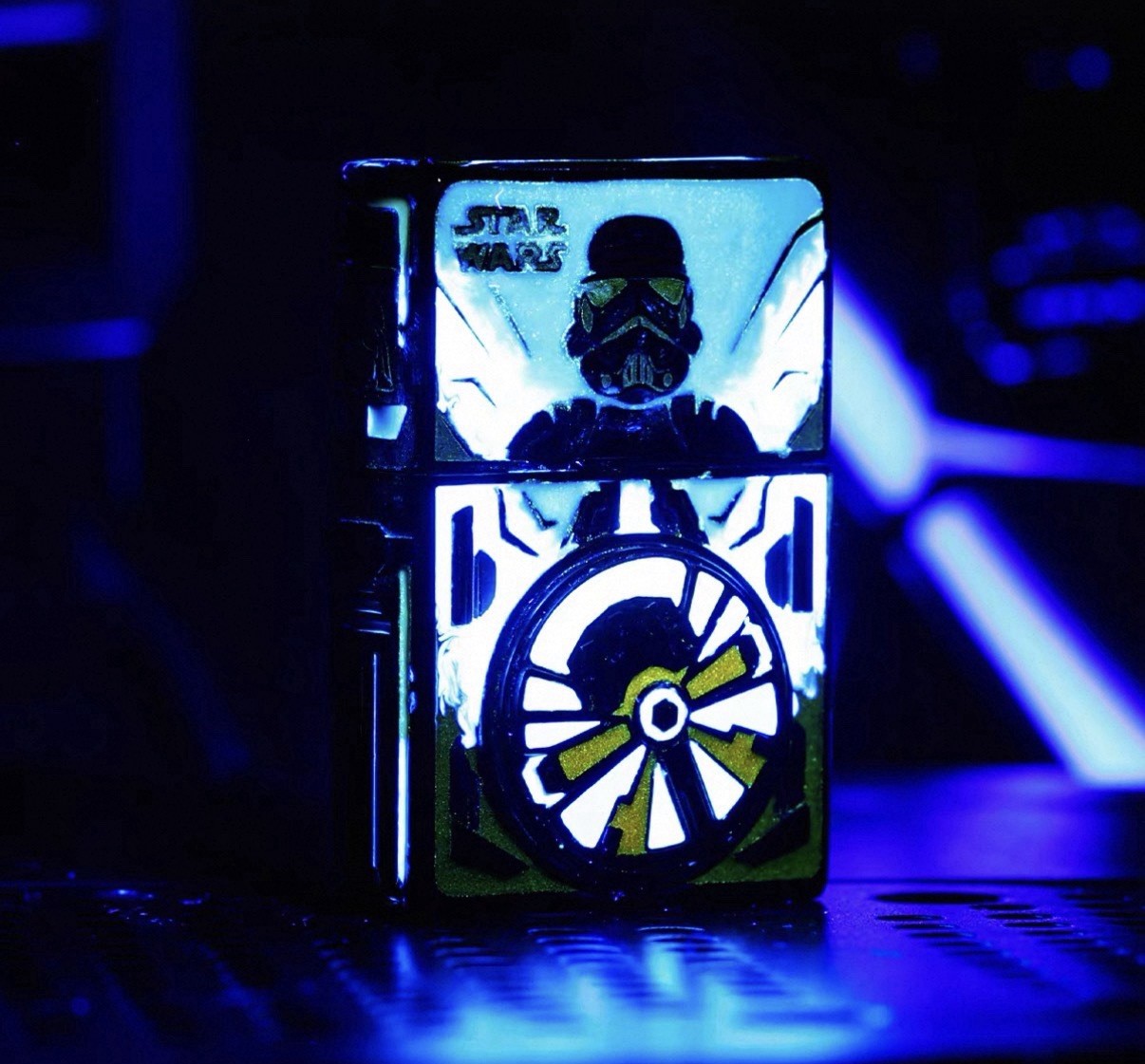 New Zippo oil Lighter star wars with box