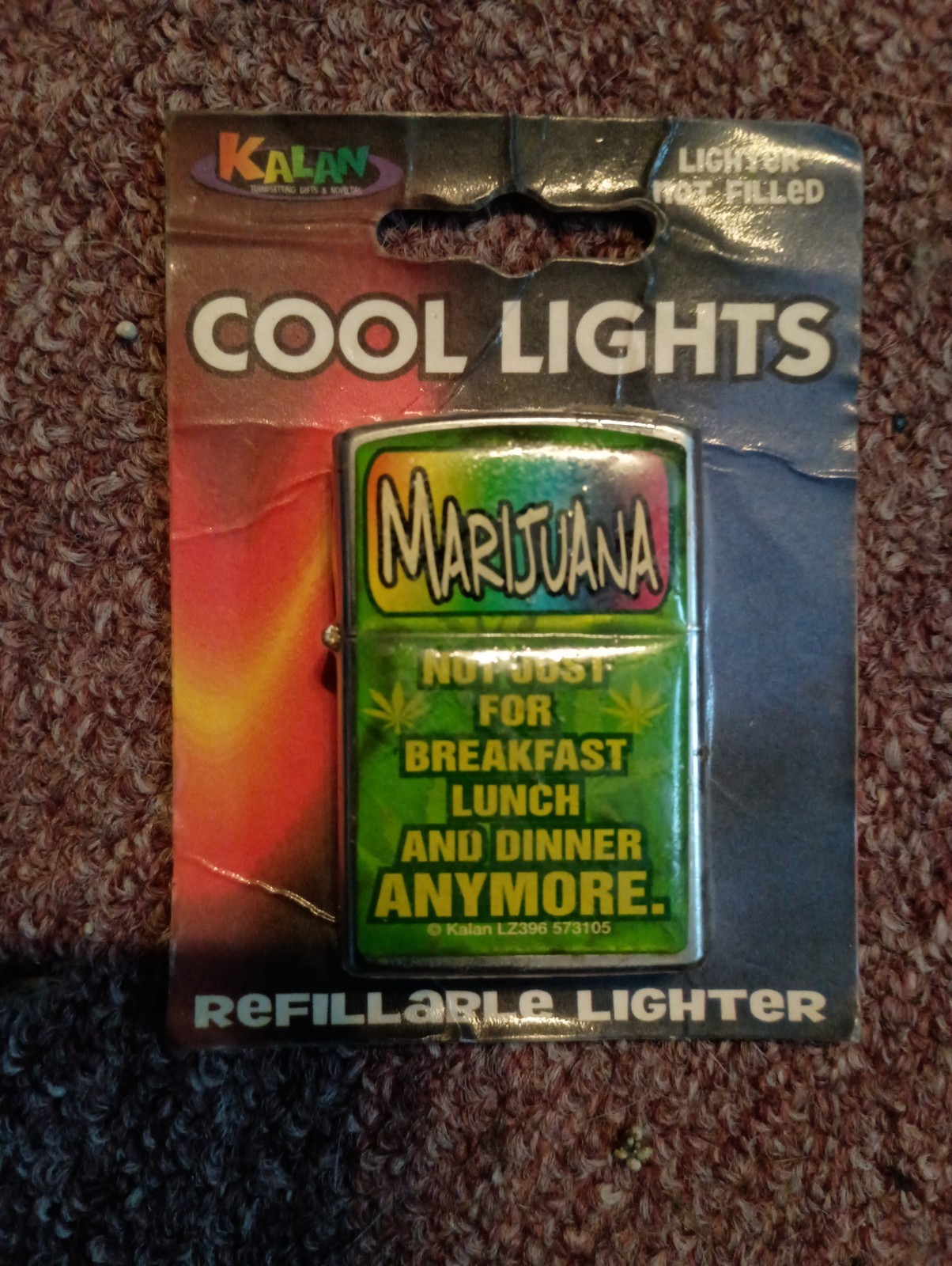 Kalan Cool Lights Zippo Refillable Lighter New In Package