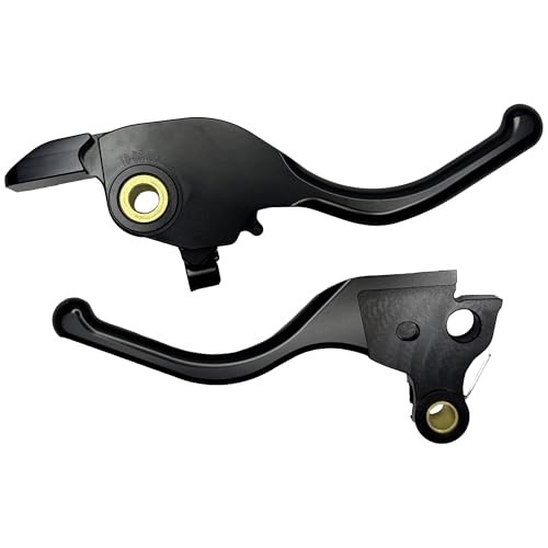 3 Finger CNC Shorty Hand Control Lever Kit Brake Clutch Levers,Fit for Black