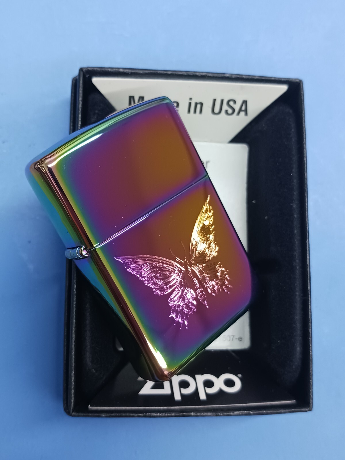 Zippo 21027 Wings of Destiny Spectrum/Rainbow/Multi Color