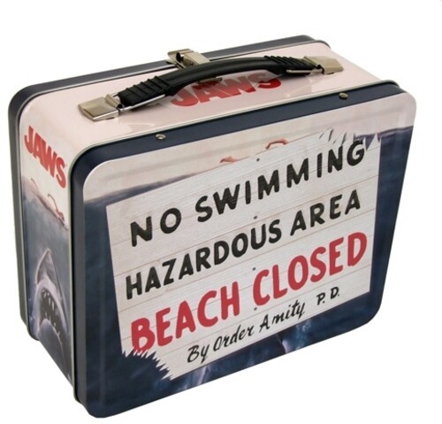 Factory Entertainment – Jaws – Beach Closed -Tin to [New ] Tin Case, Tote / Me
