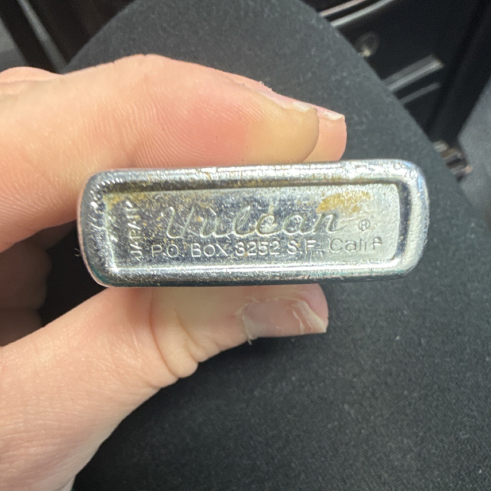Vulcan Army US Service Club Lighter „Croix Chapeau“ Service Club France