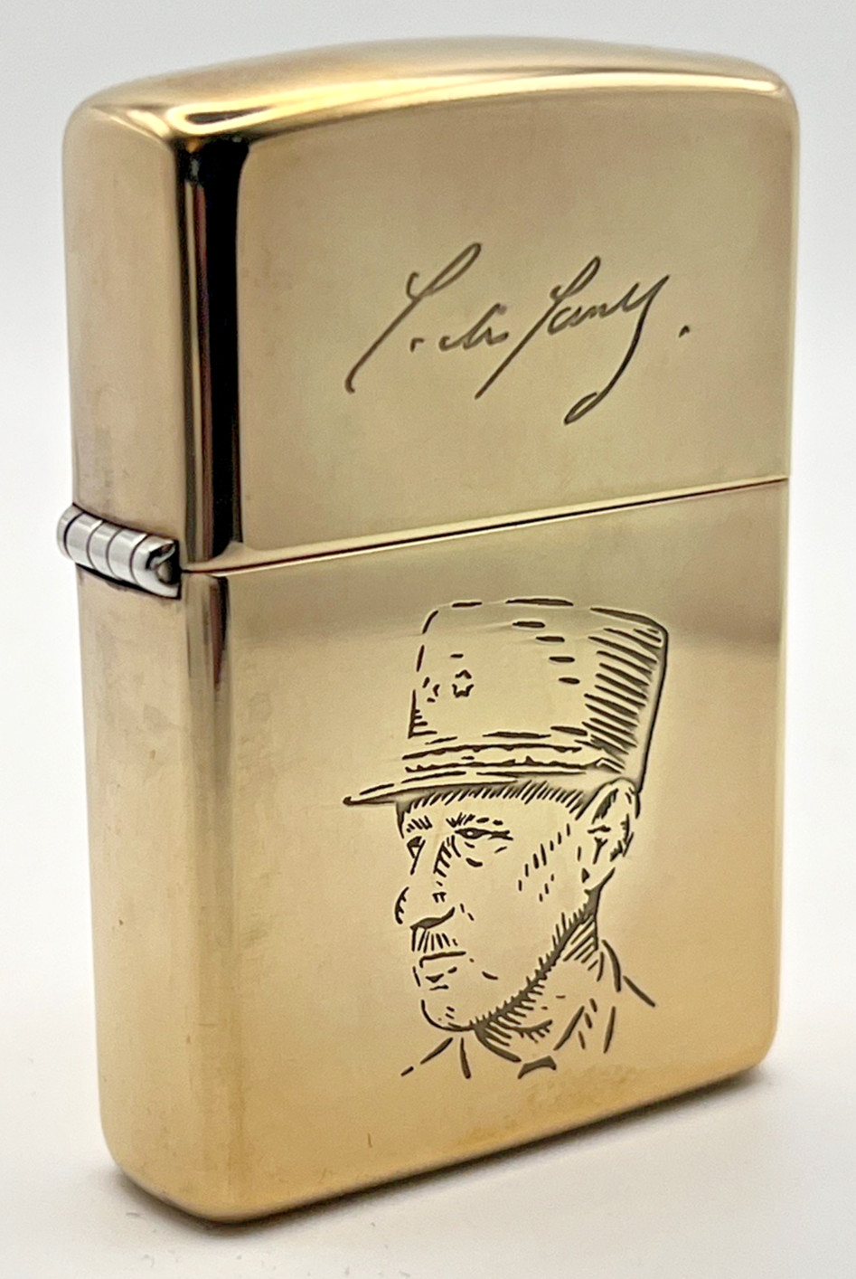 New 1994 ZIPPO Lighter D-Day WWII Normandy Allied Hero GENERAL CHARLES DE GAULLE