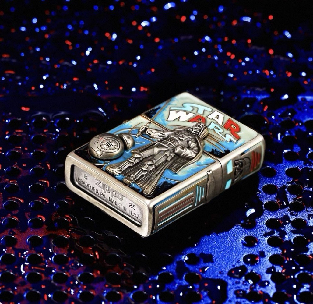 New Zippo oil Lighter star wars with box