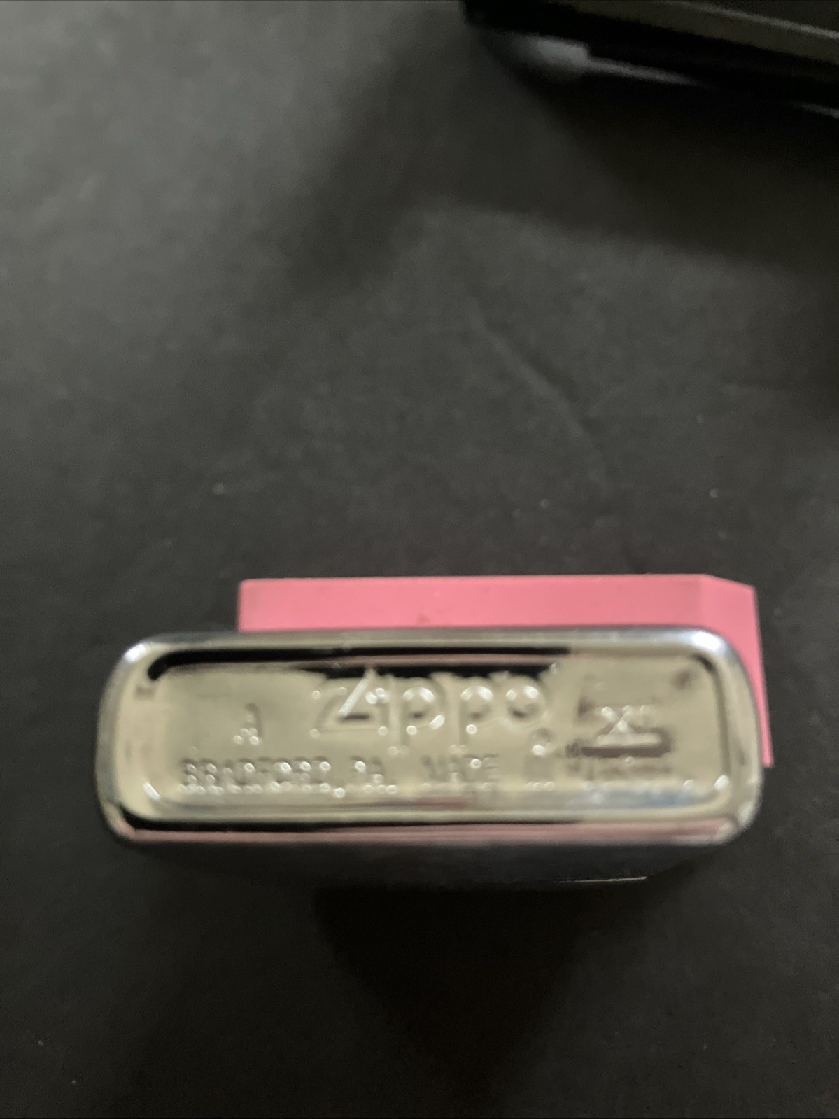 A XI Marines Zippo Lighter Untested Looks Like 22 Holes In The Chimney ￼