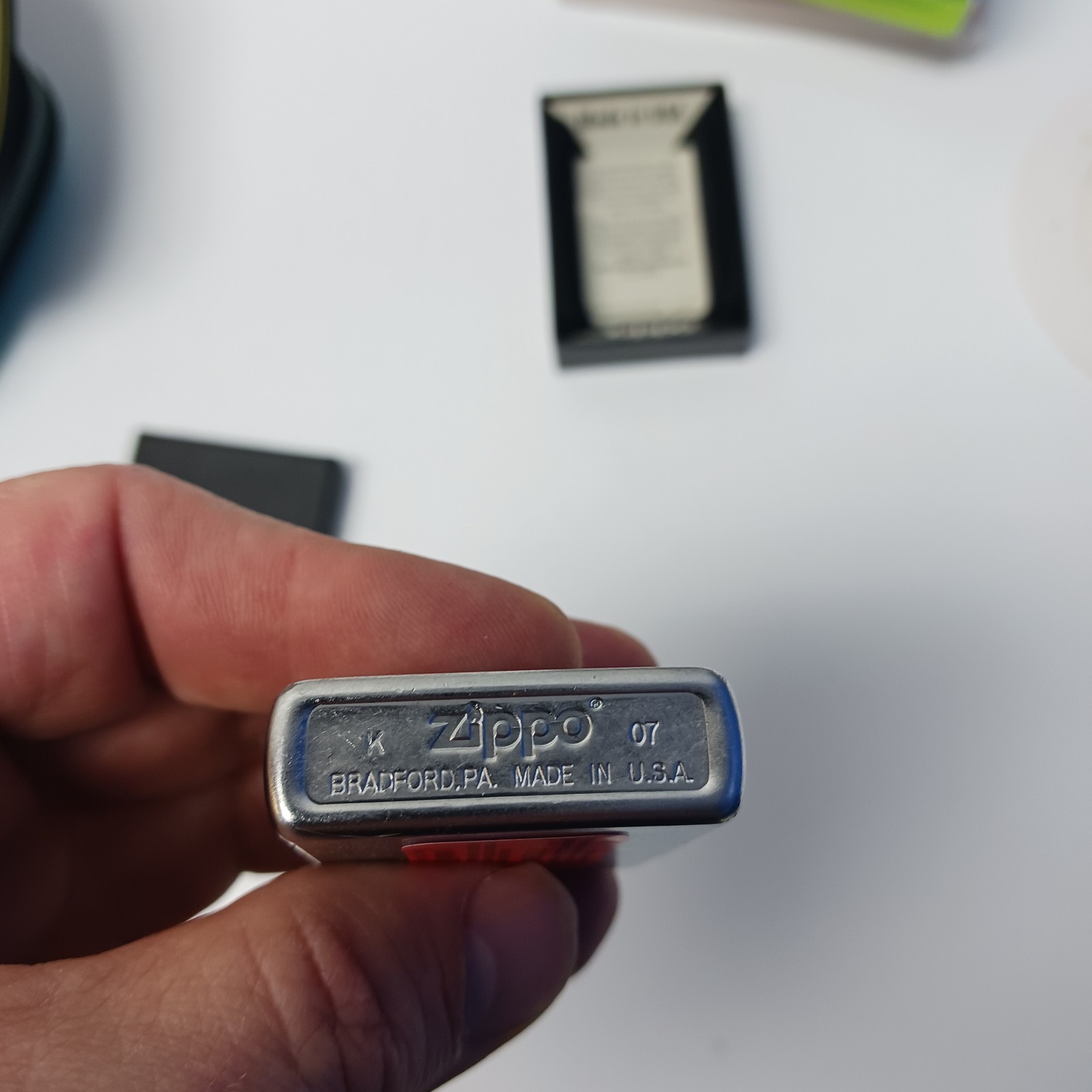 Vintage Zippo I Have Issues Street Chrome NEW
