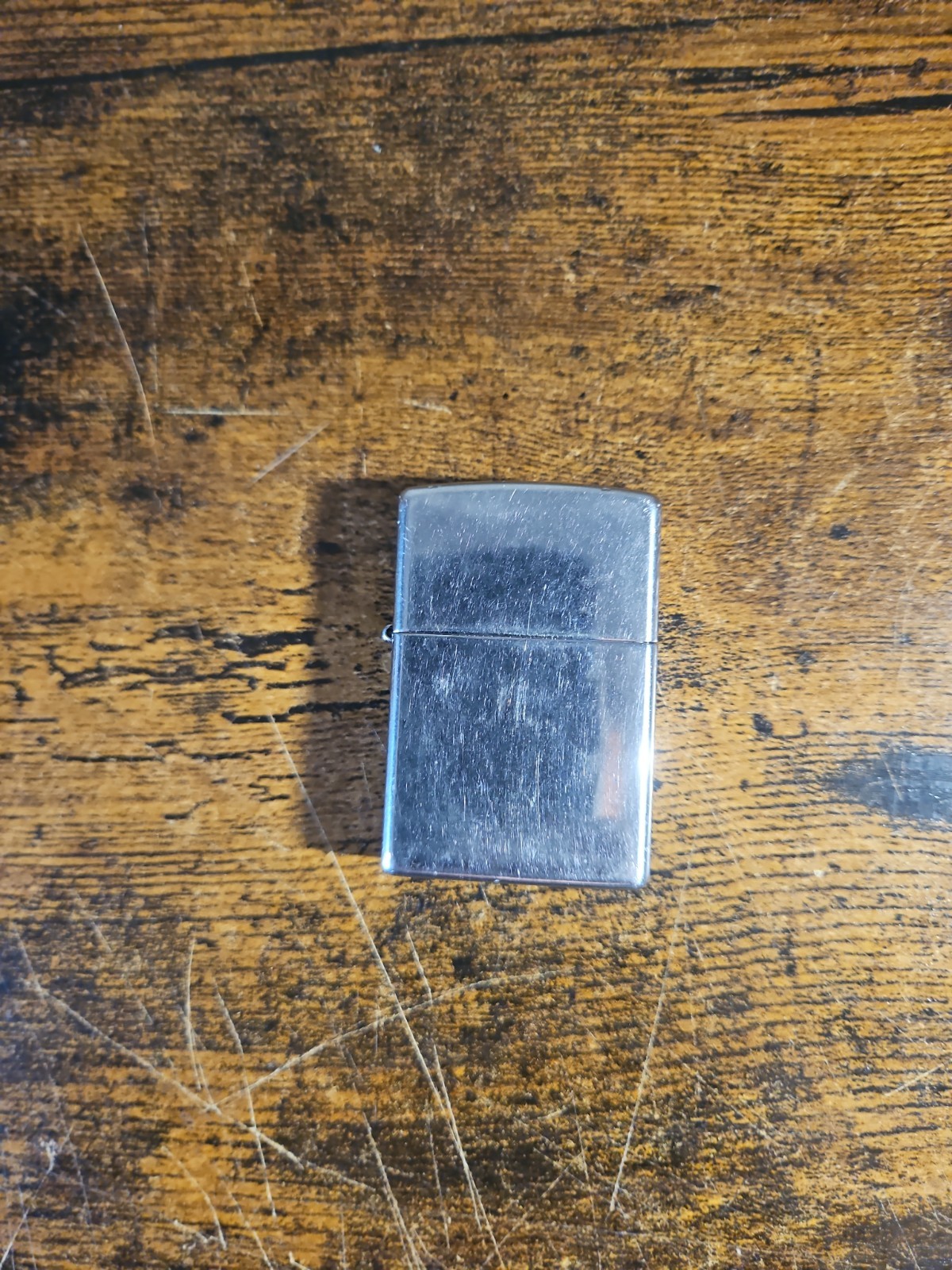 Zippo Lighter – H Zippo 06 2006 – Silver Tone – 5 Barrel Made in U.S.A.