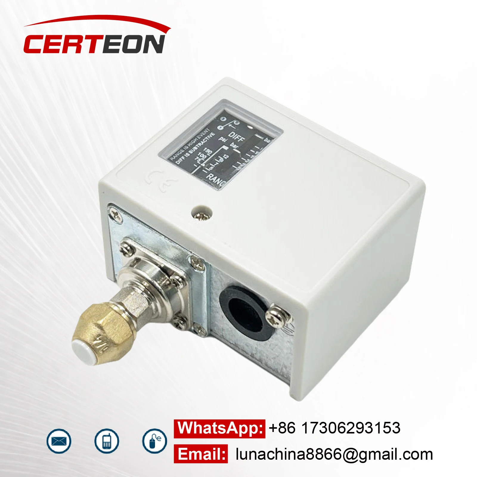 SPC-103 Adjustable Mechanical Pressure Switch for Water Pump Air Compressor Refr